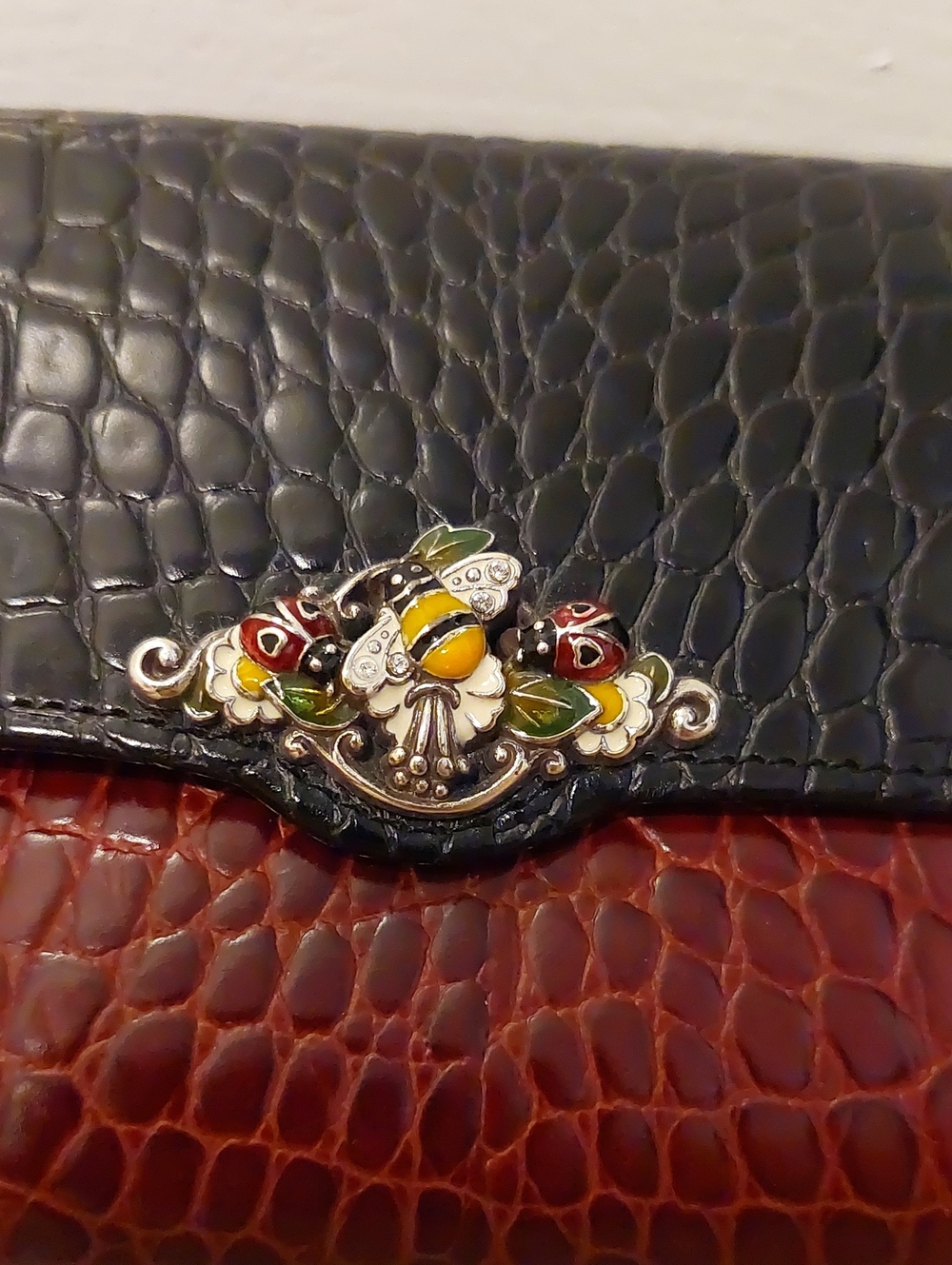 Brighton Lady Bug Wallet - Picture 2 of 10